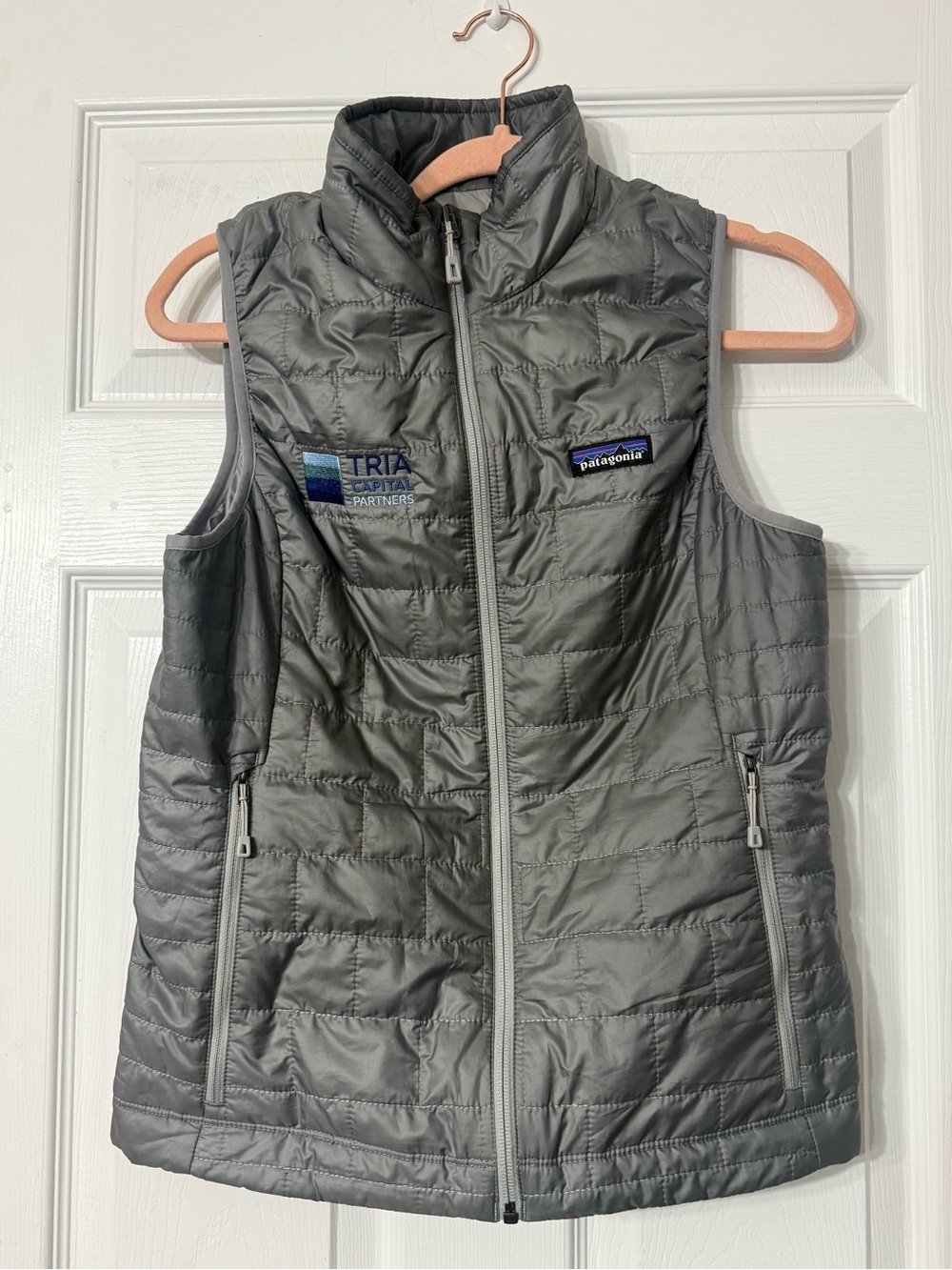 Patagonia Women’s Nano Puff Vest Small Gray PrimaLoft Insulated